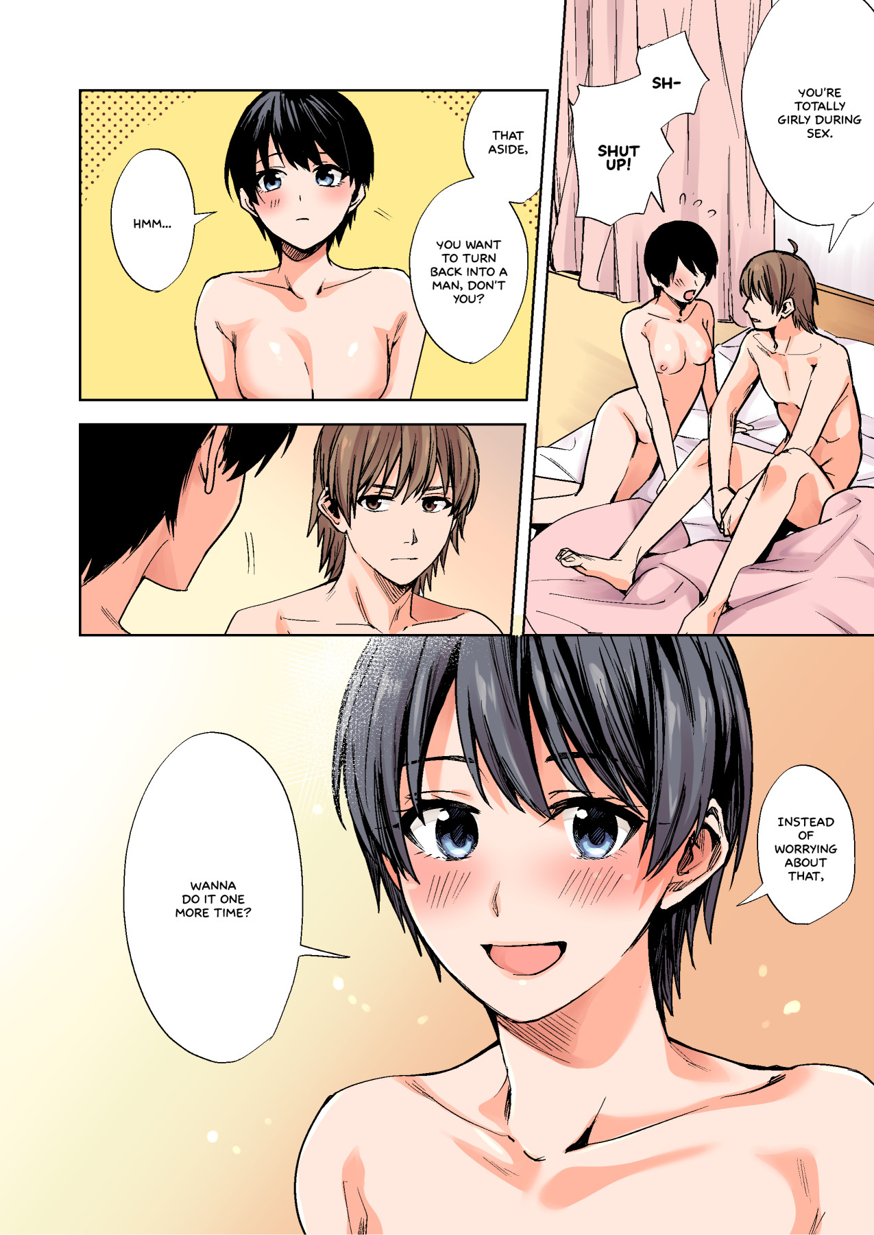 Hentai Manga Comic-As a Woman, Am I My Best Friend's Ideal Girlfriend?-Read-39